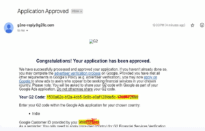 Home g2 financial services verification